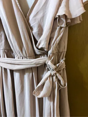 NWT Baltic Born Kristina Maxi Dress in Taupe thumbnail 6