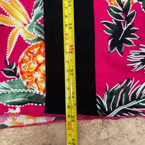 Shoreline Tropical Print Maxi Dress - Black and Pink thumbnail 7