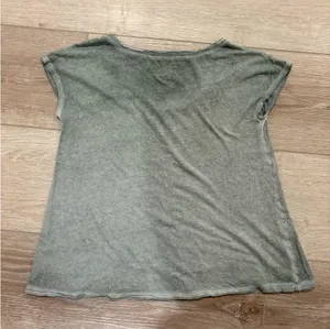American eagle green light flowy tee thumbnail 2