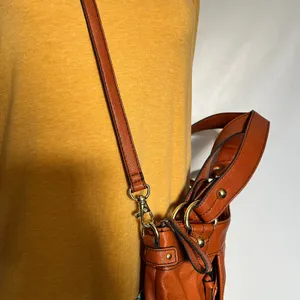 Relic Y2K Cognac Crossbody Satchel Bag Boho Indie Sleaze 70 Inspire Faux Leather thumbnail 6