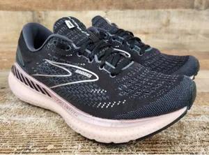 Brooks Glycerin GTS 19 Womens 7.5 Wide Black Rose Gold Running Shoes thumbnail 1