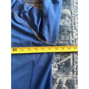 Nike Sprint Fleece Women Small Blue Running Top Long Sleeve High Neck Thumbholes thumbnail 6