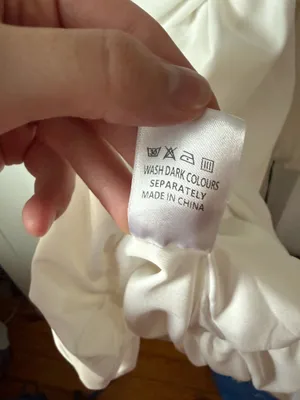 Amazon Long sleeve white bubble dress thumbnail 4