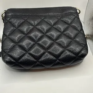 Kate Spade Women’s Black Quilted Leather Shoulder Bag Crossbody Chain Strap thumbnail 5