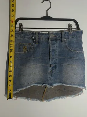 NWT Free People One Teaspoon Junkyard Low Waist Mini Denim Skirt - Tropical Blue thumbnail 13