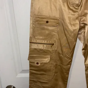 Cache gold/Beige Pants with Utility Pockets SZ 4 thumbnail 4