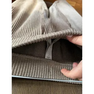 Alo Yoga Muse sweatpants in a neutral ivory‎ color women's medium thumbnail 4