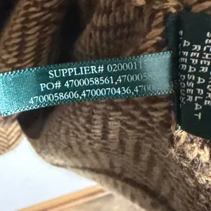 Lauren Ralph Lauren Herringbone Knit Blazer Cardigan Brown Wool Cashmere 1X thumbnail 11