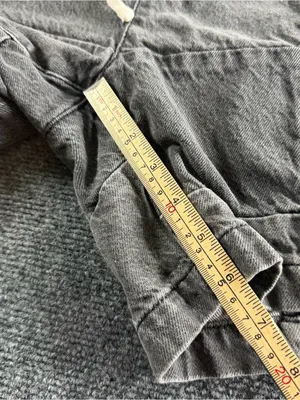 PacSun Volley Shorts Mens Black Denim Stretch Drawstring Pockets Pull On Size M thumbnail 8
