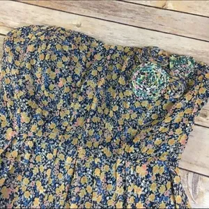 Miss Me MM Couture Strapless Floral Dress Women's‎ Medium NWT Detachable Straps thumbnail 4