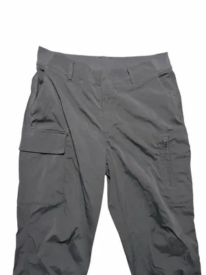 Athleta Trekkie Utility Cargo Black Pants Size 8 thumbnail 2