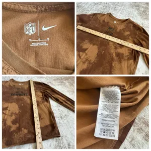 Dallas Cowboys Nike Salute to Service Brown/Tan Camo Long Sleeve Womens Medium‎ thumbnail 6