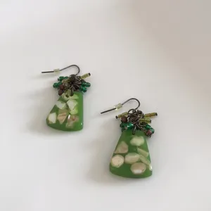 4 for $12 MIX N MATCH green earrings thumbnail 3