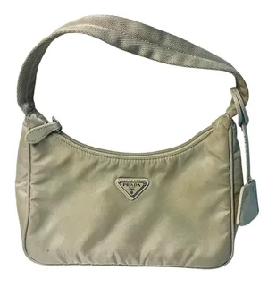Prada Re-Nylon Saffiano Mini Re-Edition 2000 Bag Deserto thumbnail 1