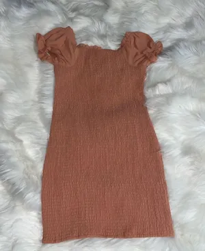 Grey Bandit Orange Mini Dress thumbnail 3