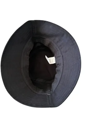 DOLLS KILL Black White Logo Bucket Hat One Size thumbnail 2