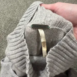 Free People Light Gray Ribbed Sweater thumbnail 3