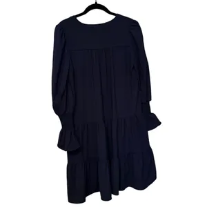 Tuckernuck Pomander Place Navy Poplin Kenzo Mini Dress Size Small thumbnail 4