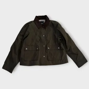 Madewell Waxed Zip-Front Jacket Size Small thumbnail 5