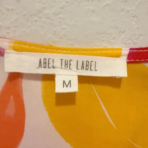 ABEL‎ THE LABEL Swish Printed High Low Dress size Medium thumbnail 3