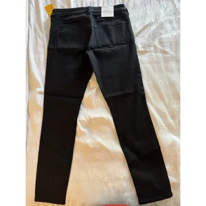 NWT H&M Black Skinny Jeans Women's 8 Regular Waist Goth Classic Rock thumbnail 5