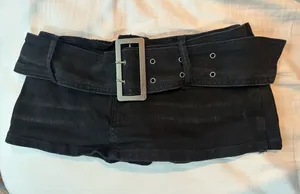 Cute skirt Black Size M thumbnail 1