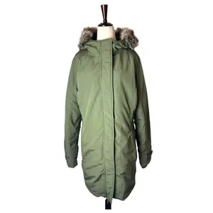 Spyder Coat Women Medium Sage Green Hooded Insulated Explorer Parka Outdoor‎ thumbnail 3