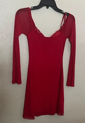 Princess Polly Red dress thumbnail 3