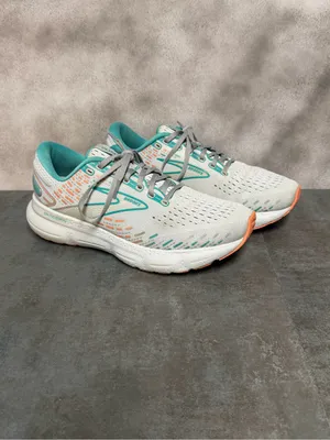 Brooks Glycerin 20 Women’s Wide Running Shoes Oyster/Latigo Bay/Coral Size 10.5D thumbnail 2