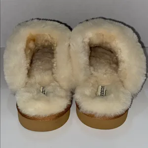 Dearfoams Fireside Shearling Slides size 8w thumbnail 5