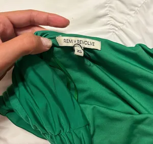Revolve Lauren One Shoulder Top In Green thumbnail 5