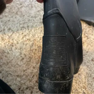Coach Black Women's Knee-High Rain Boots size 8 flawed thumbnail 8