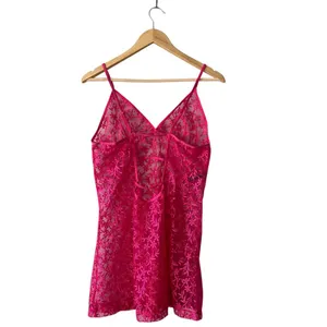 Popsi Lingerie Floral Sheer Pink Night Gown Large thumbnail 4