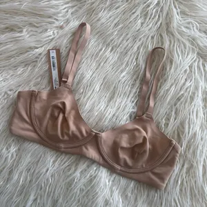 Skims Fits Everybody Unlined Demi Bra Clay Size 32C thumbnail 3