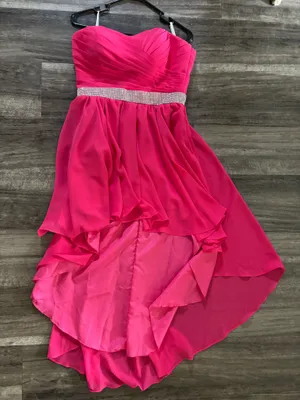 Bold Bridesmaid Dress Pink Size 6 thumbnail 1