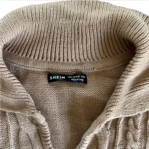 SheIn Tan Cable Knit Sweater thumbnail 2