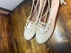 Time and tru beige lace up flats size 7.5 thumbnail 2