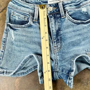 Vervet Flying Monkey Distressed Denim Shorts 24 Women’s 0 thumbnail 3