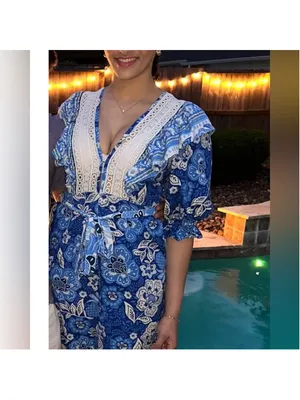 Farm Rio Full of Flowers Nantucket Hamptons Jumpsuit thumbnail 6