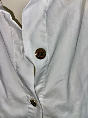 Marc New York Sht-Slv Button-up White Blouse, Sz XS thumbnail 4