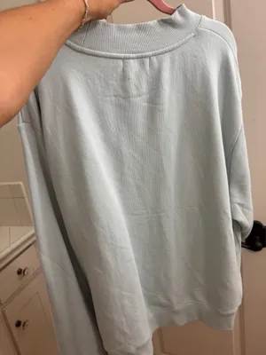 PARKE pale blue mockneck thumbnail 2