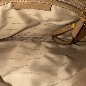 Michael Kors Metallic Gold Snake Print Tote thumbnail 3