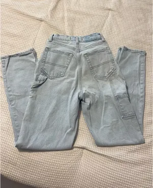 Abercrombie High-Rise Jeans 90s Straight thumbnail 5