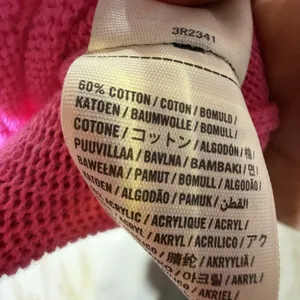 Hollister Pink V Neck Sweater Women's‎ XS Long Sleeve Knit Preppy Y2K Casual thumbnail 8
