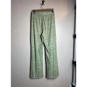 Song of Style Ribbed Emmett Pants in Green Heather Sz. M thumbnail 6