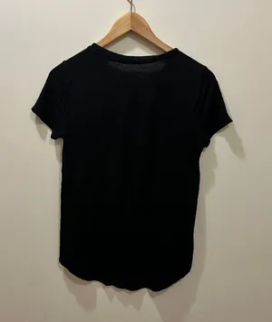 Seriously Soft Black Tee thumbnail 3