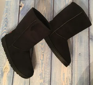 Black Winter Boots, Size 8 thumbnail 3