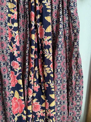 Free People A New Way Maxi Dress Navy Combo thumbnail 13