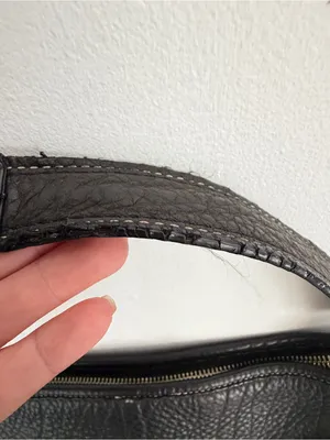 Vintage Coach F13094 Hobo Black Leather Shoulder/Hand Bag Retail $349 thumbnail 16