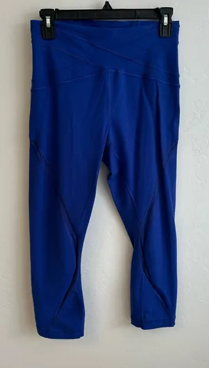 Lululemon Blue Leggings thumbnail 1